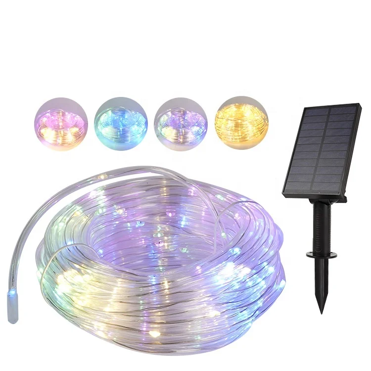 Good Price Classic Outdoor Park Ip65 Waterproof 10M 20M 25w Rgb Led Solar Garden Light