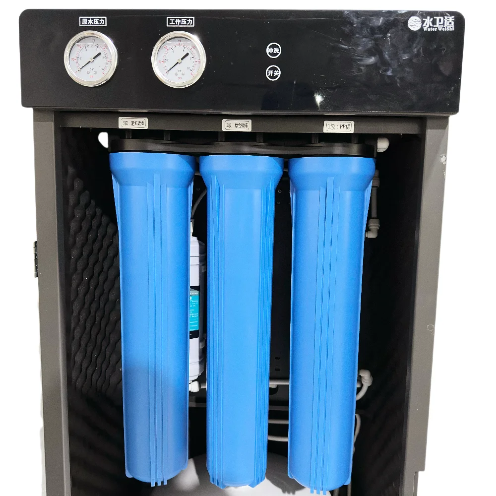 Industrial RO Water Treatment System with Osmosis Cycling for Household and Hotel Use Priced Water Plant SWS-RO-240A