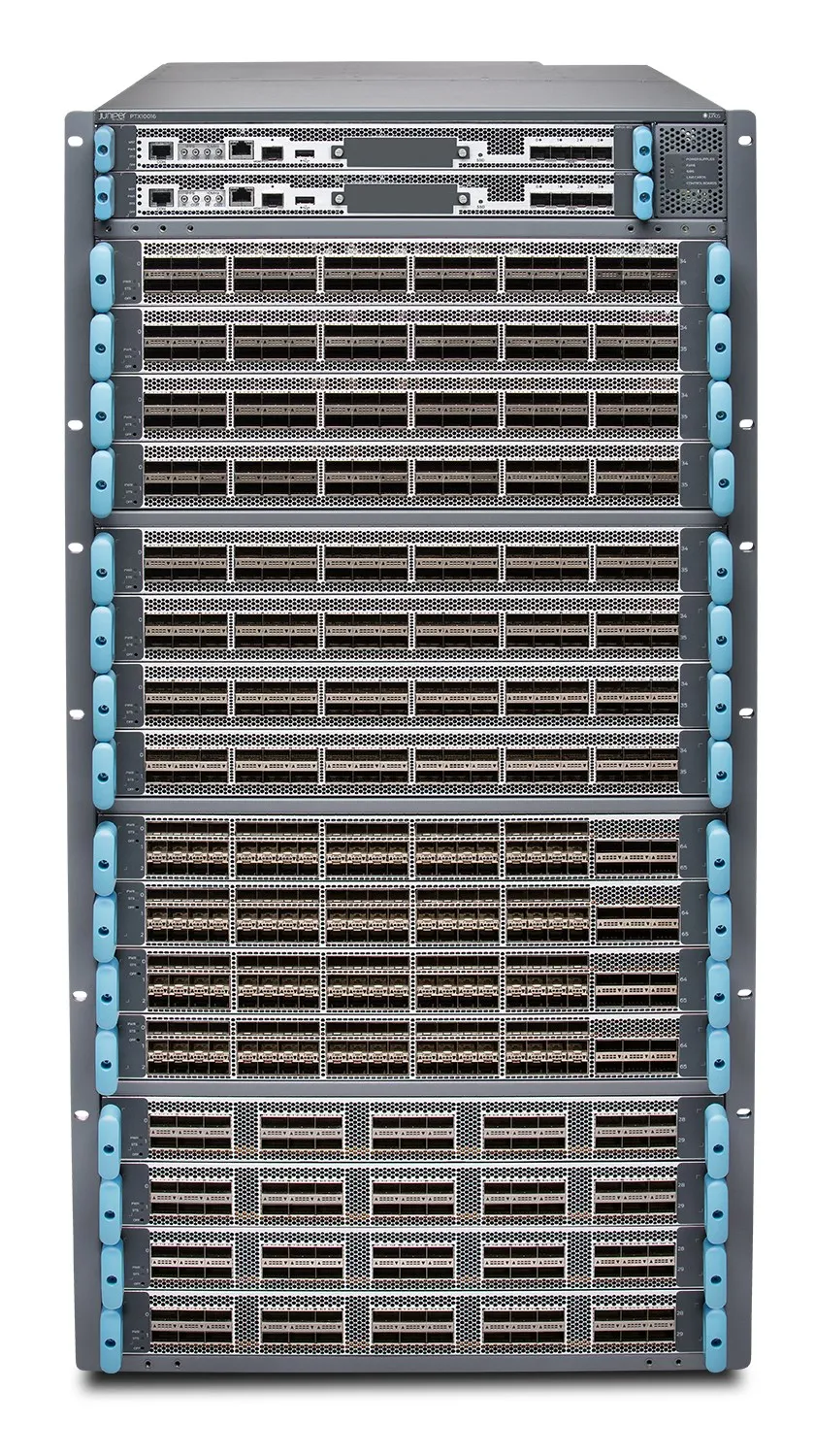 2024 Juniper PTX10016-BASE3 Stackable PoE SNMP QoS QoS Functions  juniper router