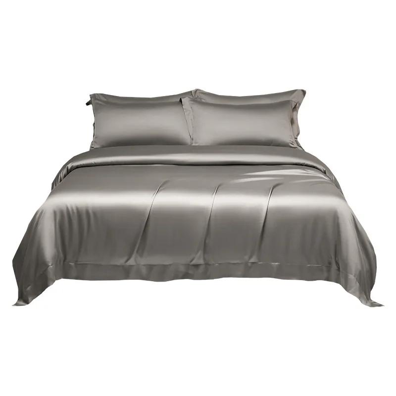 Lyocell Quilt Designer Bedding Set King Cooling Bamboo Bed Sheets Bedding Set With Zipper