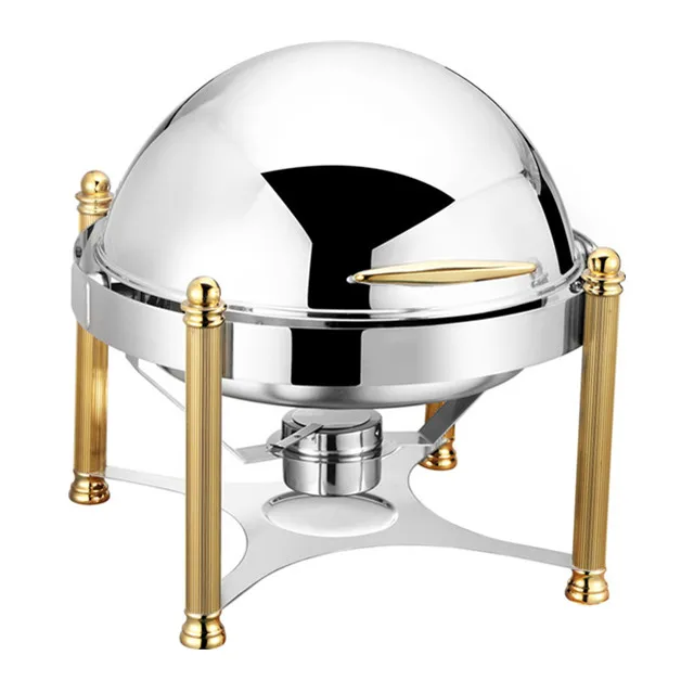 Роскошная круглая тарелка для жарки в форме