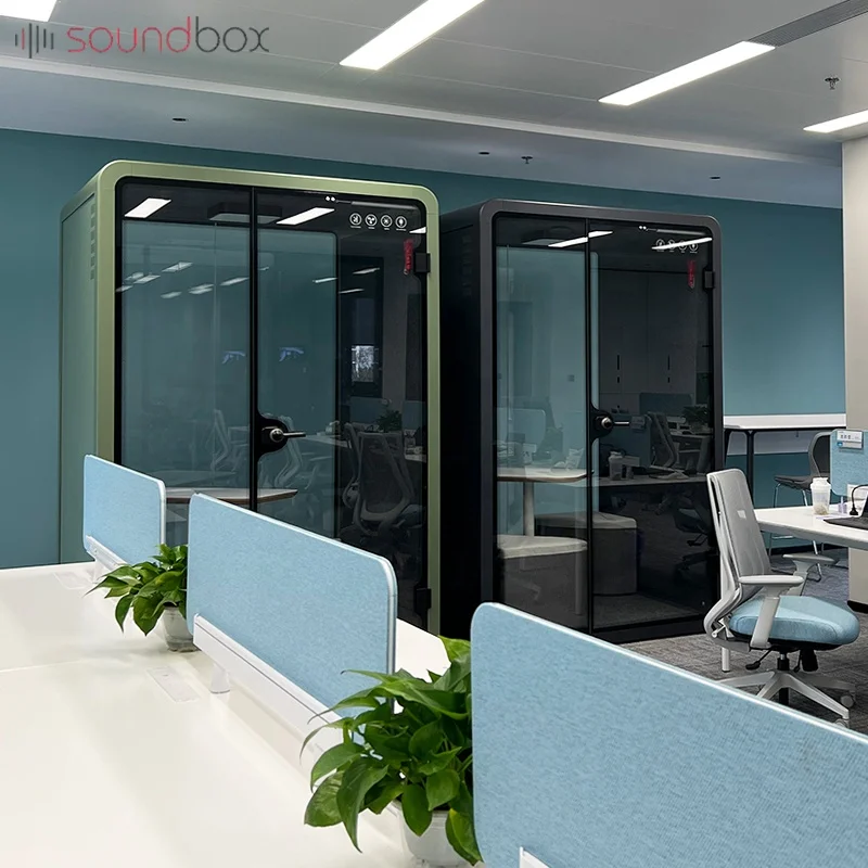 Soundbox soundproof telephone booth meeting phone booth for office private space work pods