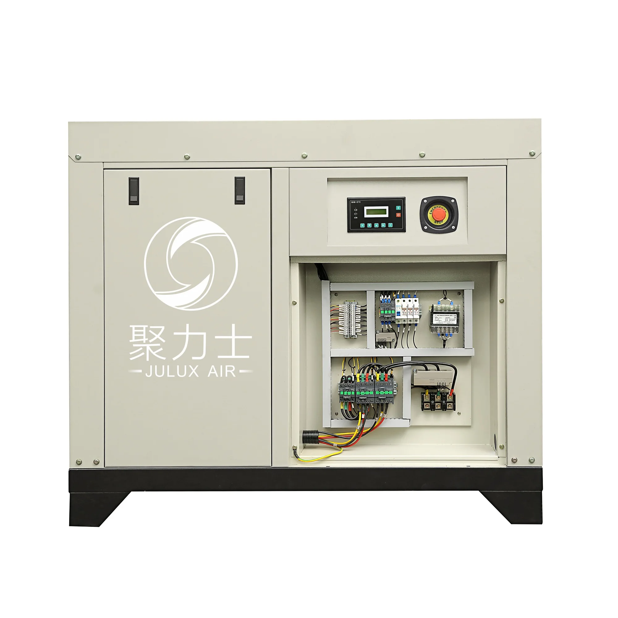 3 фазы 10 бар 75kw 100hp 400 cfm C винтовой воздушный
