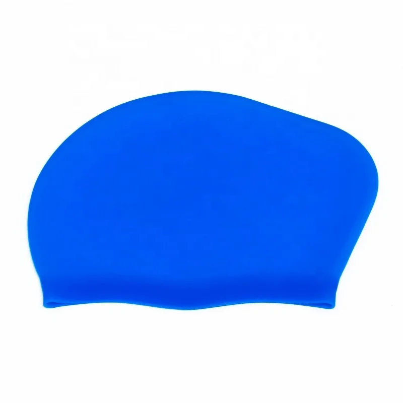 Custom Printing Silicone Swimming Cap for Long Hair