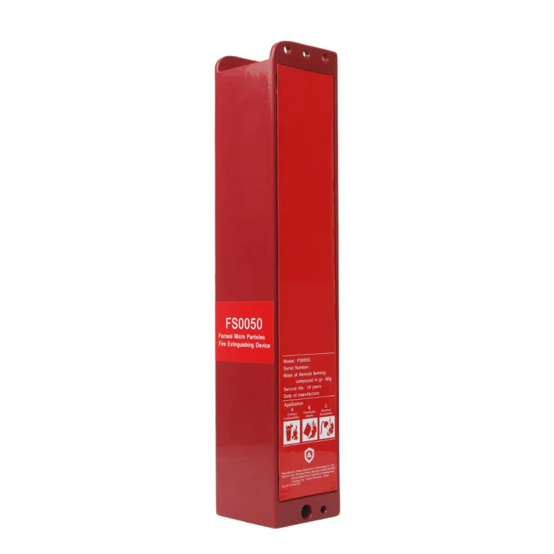 FS0050 Aerosol micro particles fire extinguishing device for Battery energy storage cabinet