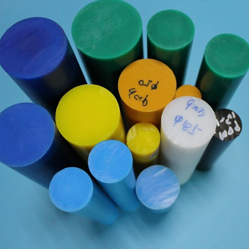 Black/White Plastic Uhmwpe Hdpe Nylon Pom Rod 10mm To 400mm 1kg Solid Reel Electronic Industry Types HDPE Rod