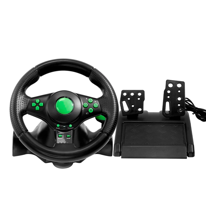 Course Manual Racing Car Speed Usb Video Game Steering Wheel Control And Pedals For Xbox 360 Ps2 Ps3 Pc (1600426646269)