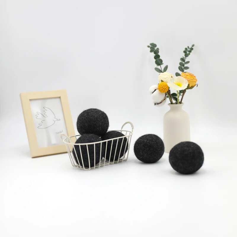 Cheap price high quality L 100 % organic new zealand bulk wool dryer balls in stock bulk wool dryer balls colorful