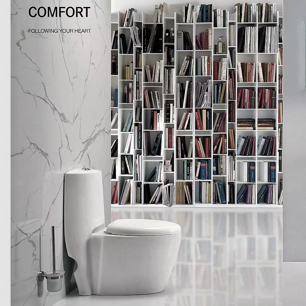 Best Price Wholesale Bathroom Sets Modern Design Washdown One-Piece Ceramic Shataff Toilet