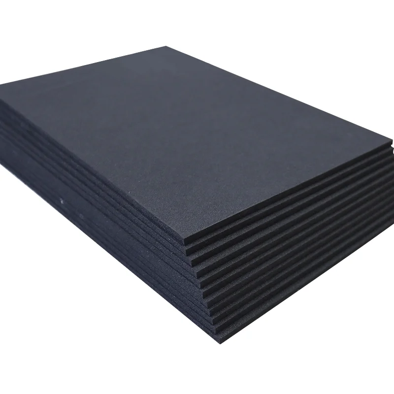 Black EVA sheet sponge roll backing adhesive anti-static foam PE EPDM CR roll