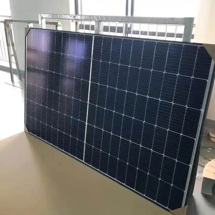 Home use solar panel Monocrystalline 156 Cells 550w 600w Pv system Solar Panel 156.56mm