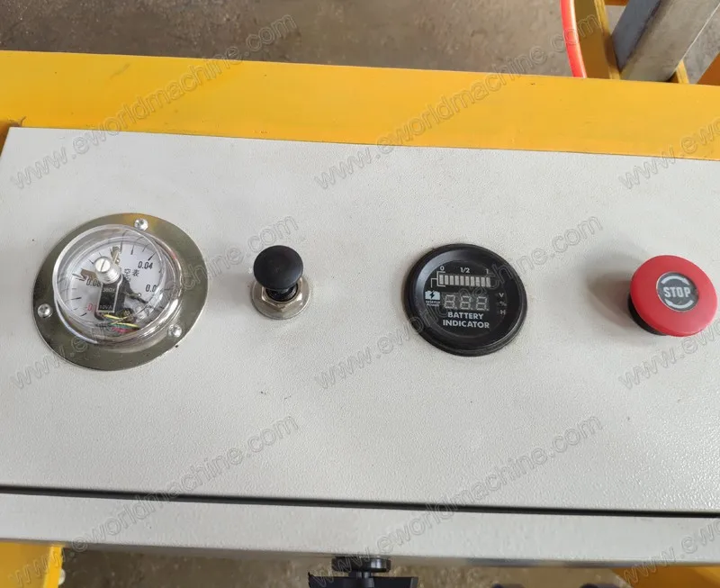 Automatic Electrical Vacuum Sucker Curved Glass Lifting Equipment