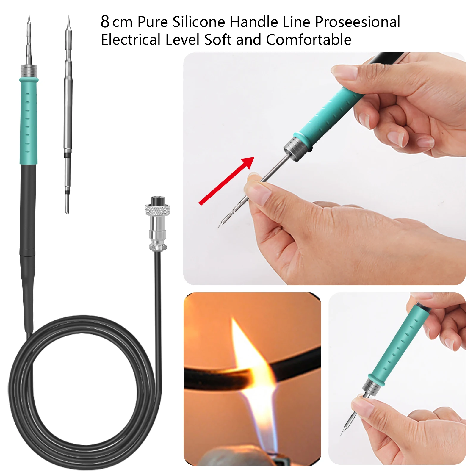 Handskit T 210 Soldering Station Dual Handle Solder Iron OLED Digital Adjustment Auto Sleep SMD Rework Repair JBC 115 Welding