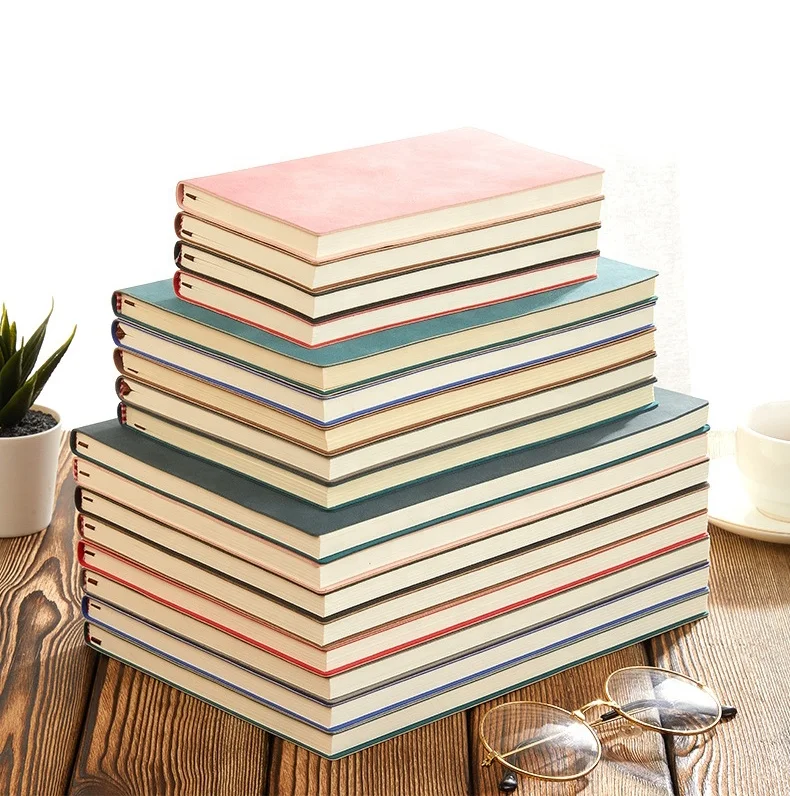 Cheap Journals custom logo notebook customizable A5 A6 B5 Leather Spiral Notebook School Office Business Travel Notebook