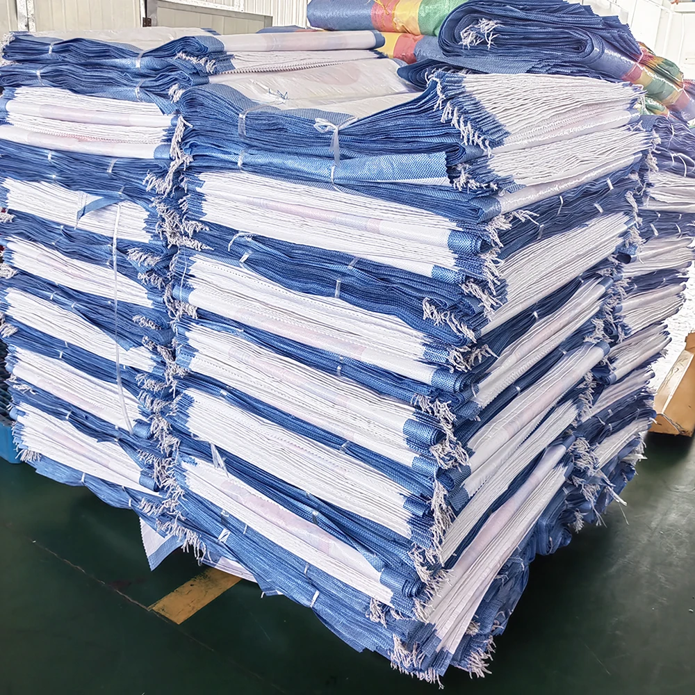 Plastic empty pp woven bag 25kg 50kg 100kg polypropylene sack for wheat grain corn maize flour sugar rice packaging custom