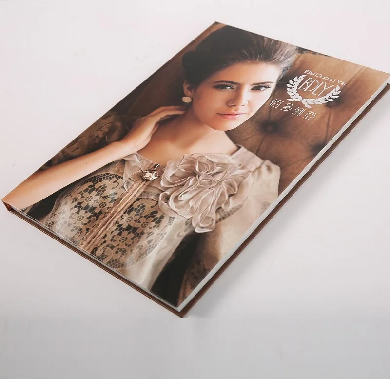 30+ Professional Factory Custom Hardcover BooK Printing Hard cover Landscape Catalog Photography Book Photo Album Printing