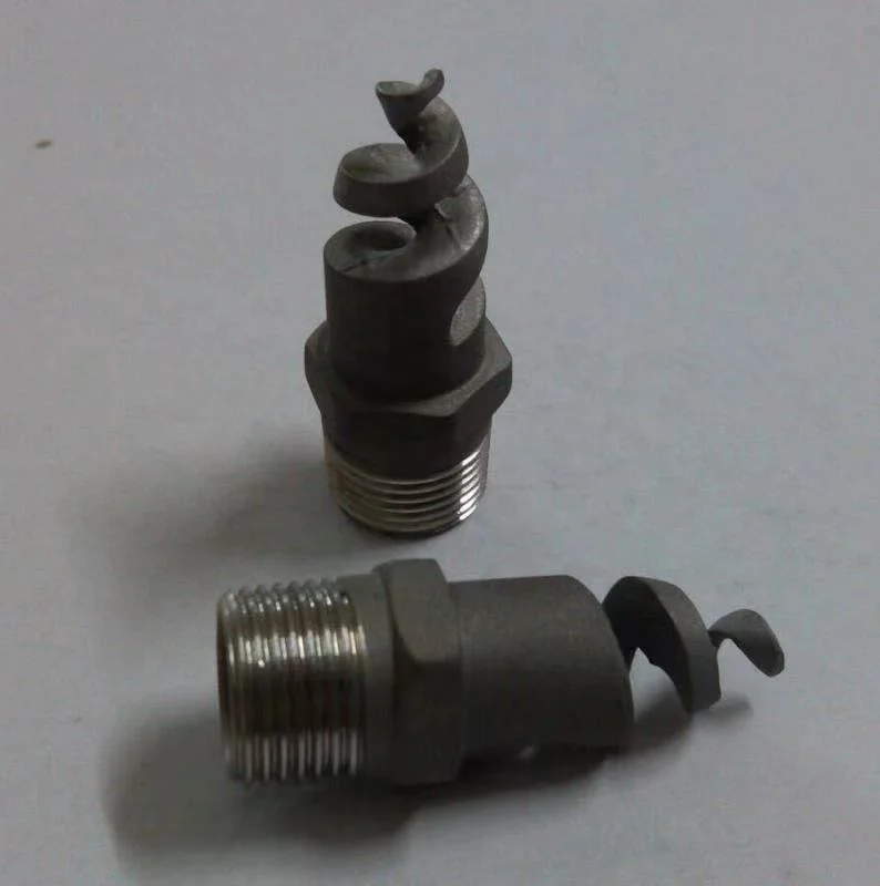 large free passage full cone spiral jet spray nozzle(HHSJX)