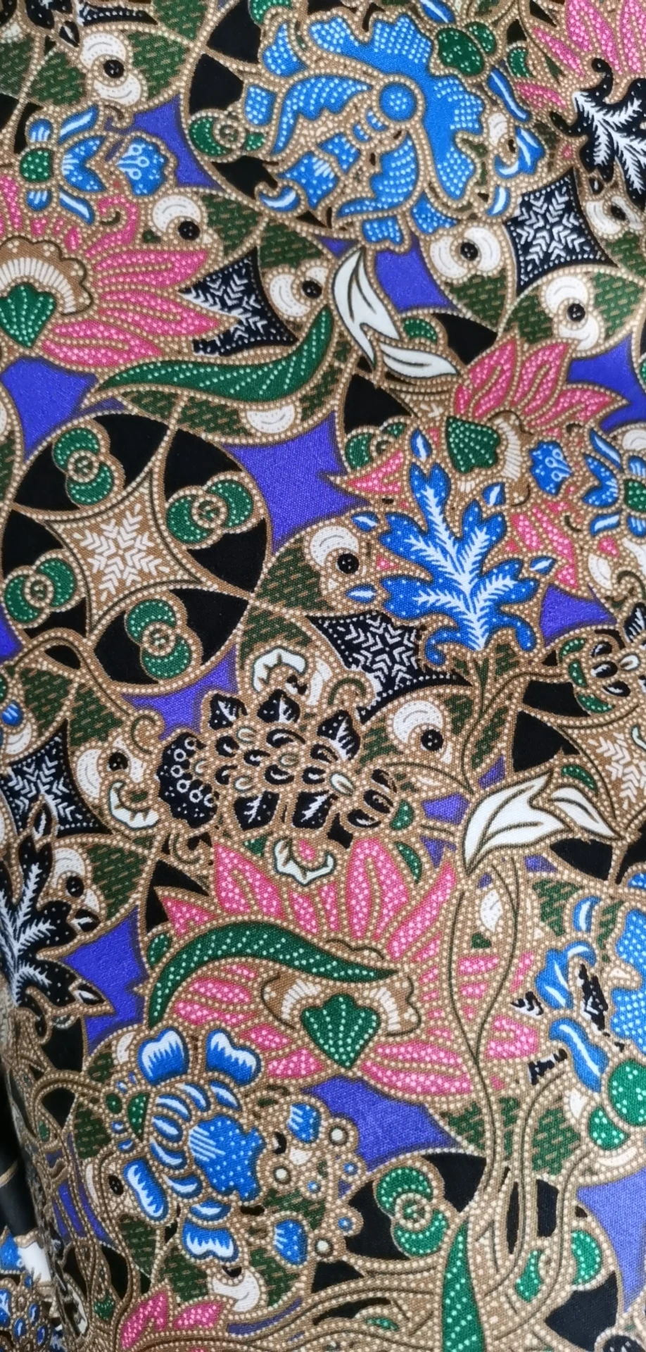 Африканский Саронг Стиль полиэстер микрофибра индонезийский батик ткань