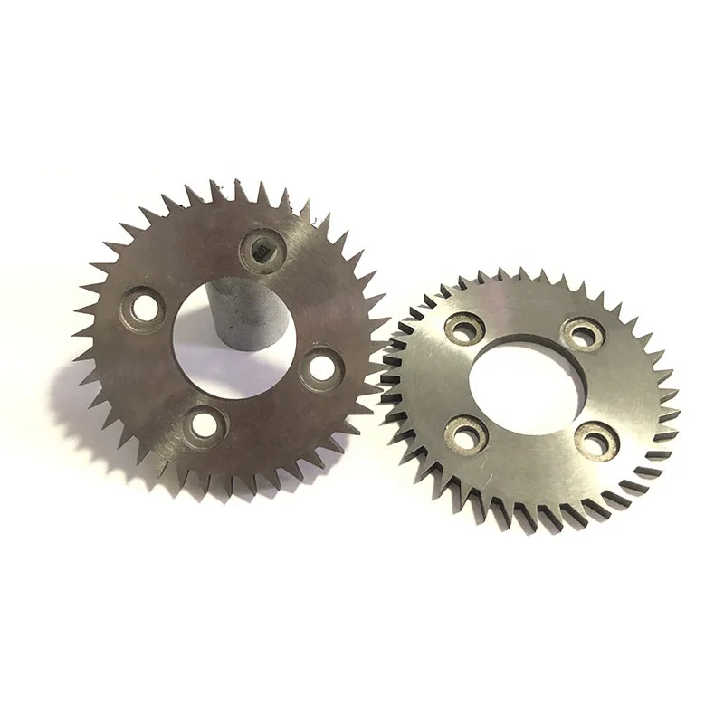 Tungsten Carbide tip vertical cutting blades all kinds with tungsten carbide non - standard blades