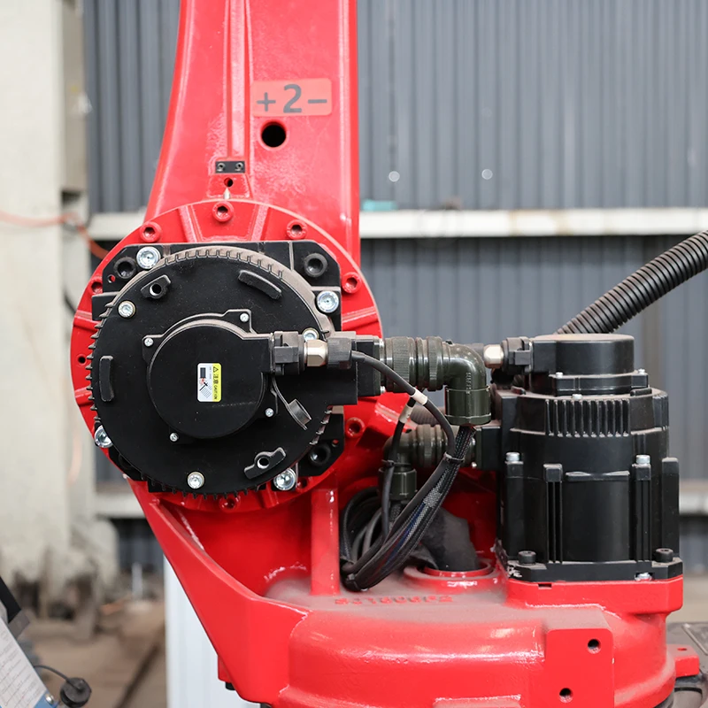 ZMDE Hot Sale 6 Axis H Beam Plate Robot Welder Automatic Positioner Save Power Easy Operate H Beam Robot Mobile Welding Robot