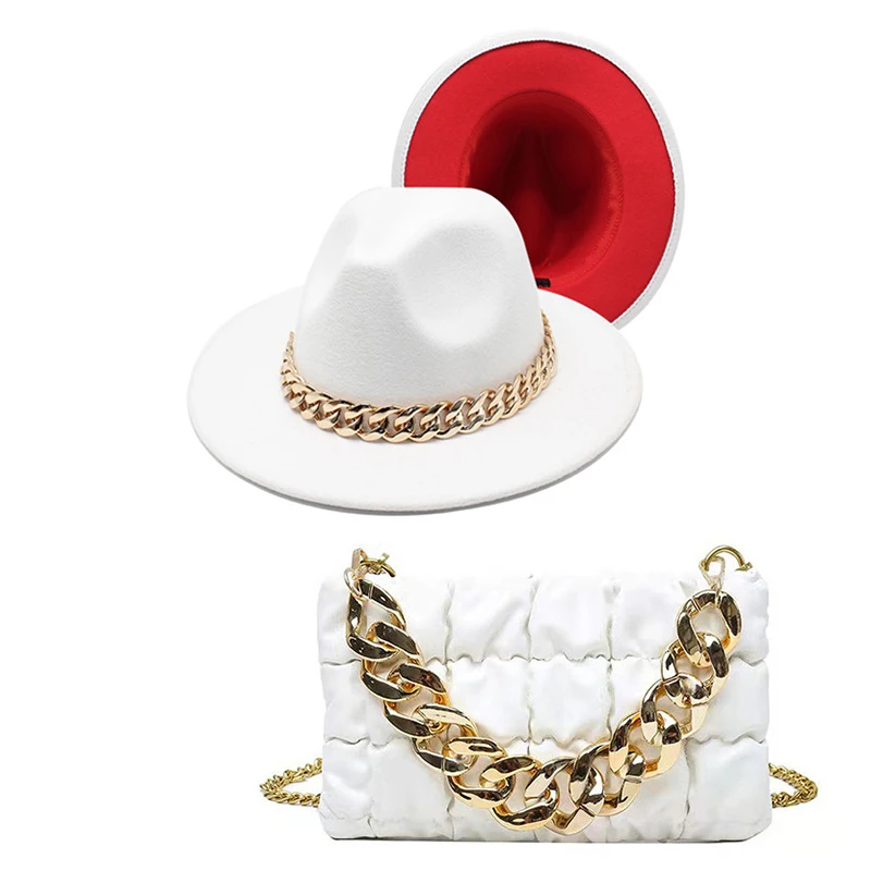 New arrivals women ny fedora hat and purse set ny rivet jelly bags handbags designer ladies hand bags for wholesale