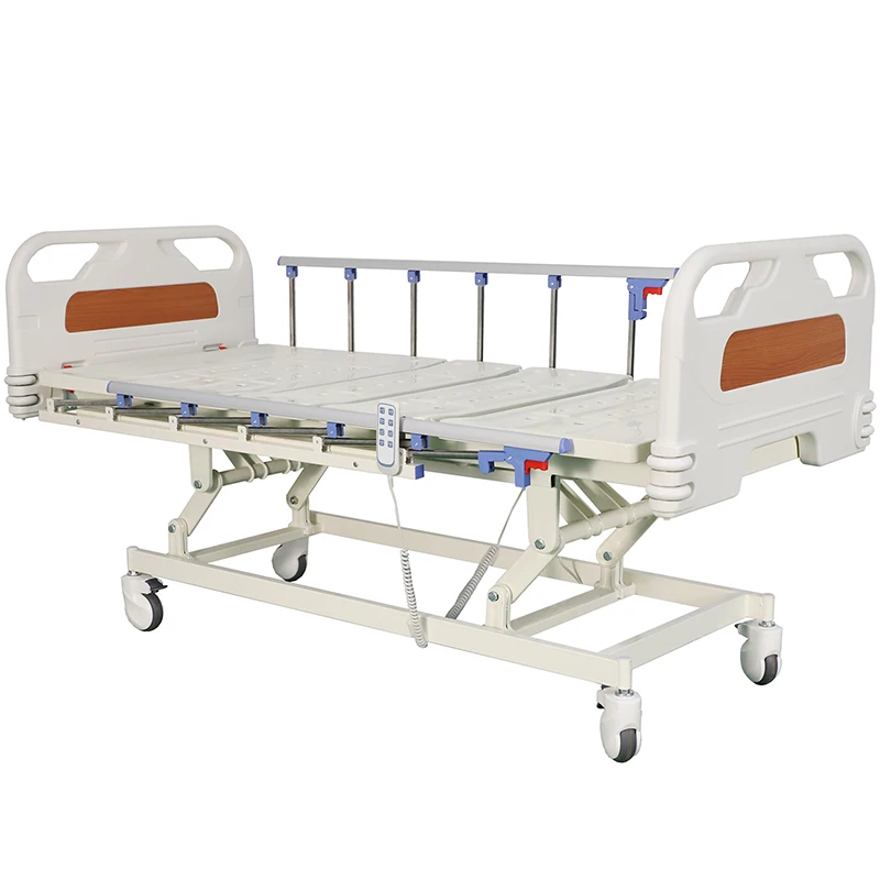 Luxury ABS Silent Brake Universal Wheel Home Hospital Beds 75 Degrees Electric Medical Hospital Bed for Sale