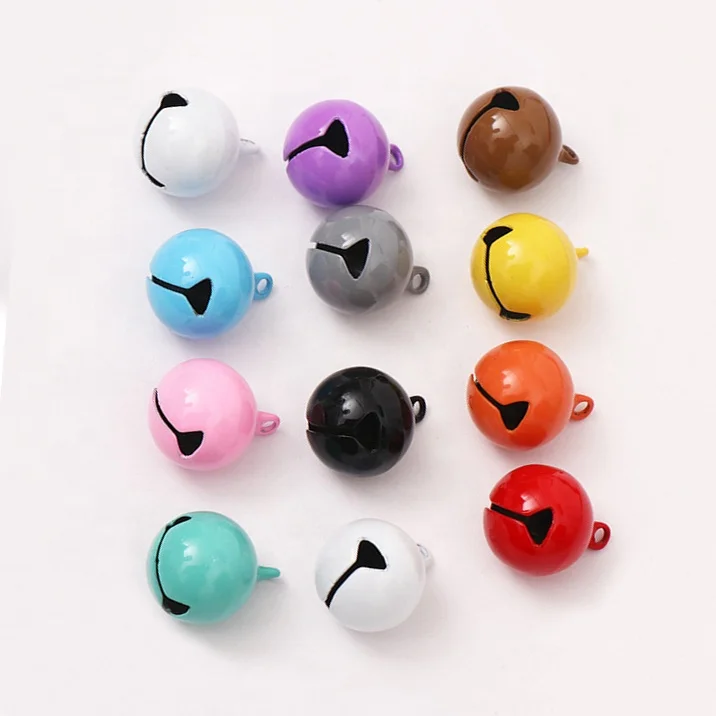 8mm-18mm Metal Bell DIY Christmas Shiny Jingle Bells for Festival Party Decorations Jewelry Dog Cat bell