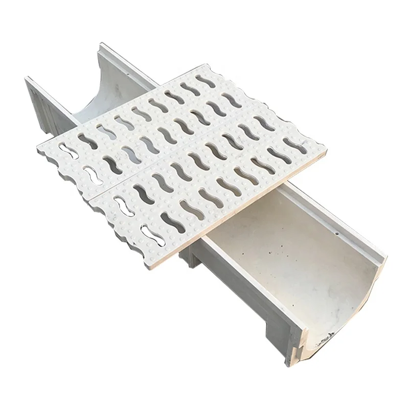 cheapest composite resin drainage ditch / Channel Gutter /resin concrete gutterway with cheap price