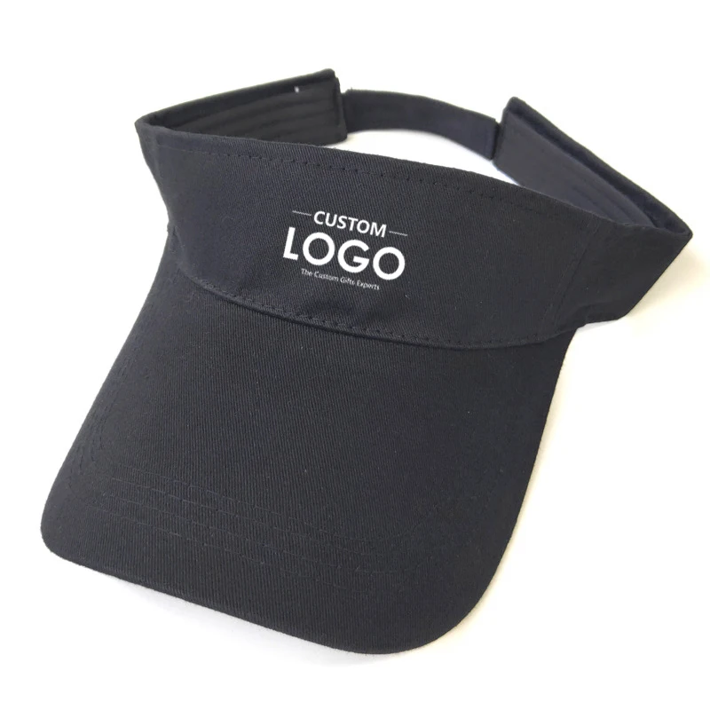 Custom Logo Sun Visor Hats Cap Sport Wear Athletic Sun Visor Caps Adjustable Sun Protection Visors for Women Men