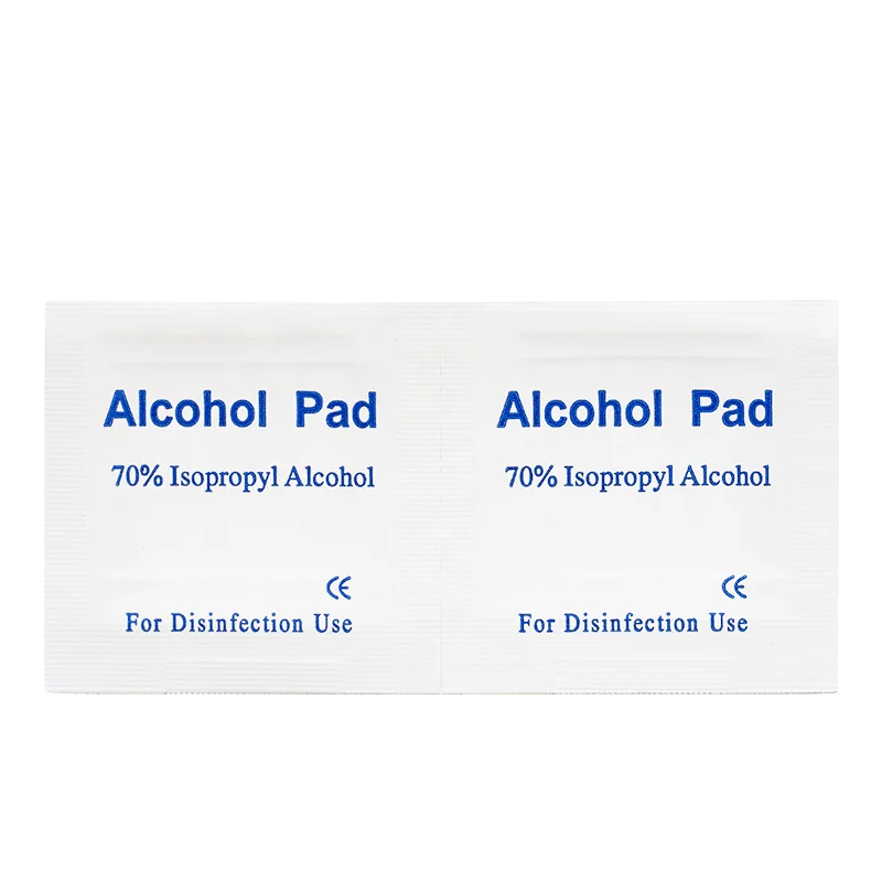 70% Isopropyl Non-woven  Wholesale Disposable Alcohol Prep Pad good price