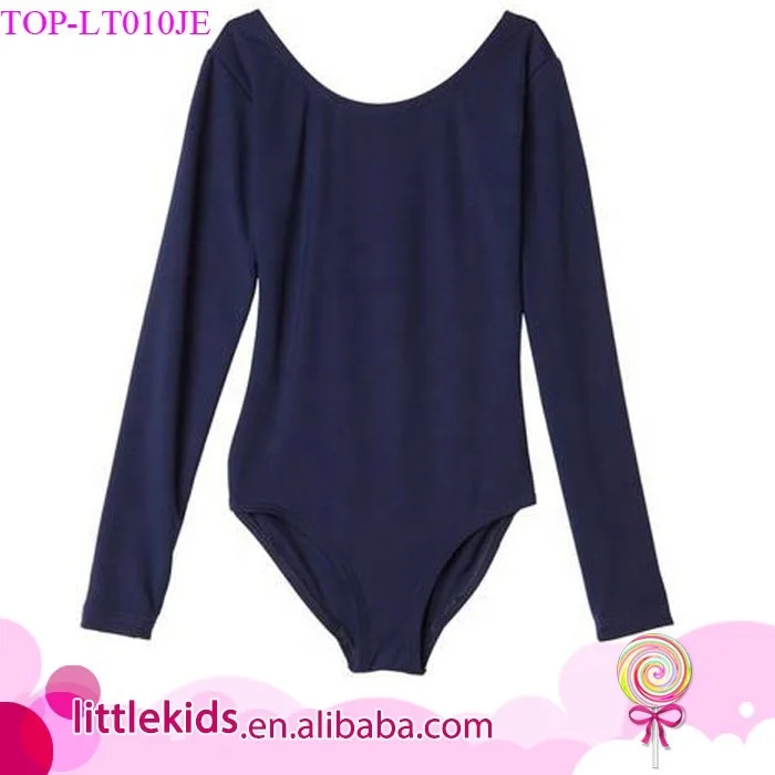 Kids Gymnastics Clothing Girls Long Sleeves Children Artistic Rhythmic Gymnastics Tight Fancy Leotards Ballet Dance Wear