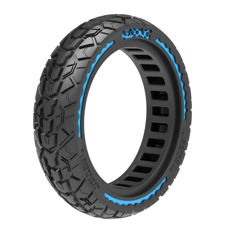 Nedong offroad new tyre honeycomb solid tire for electric scooter 8.5x2.0 for Xiaomi M365 and Pro
