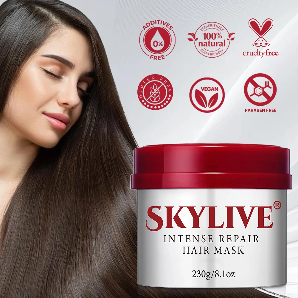 New Trend Japan Organic Hair Mask Treatment Moisturizing Smoothing Hair Repair Rosemary Mint Strengthening for Hair Care