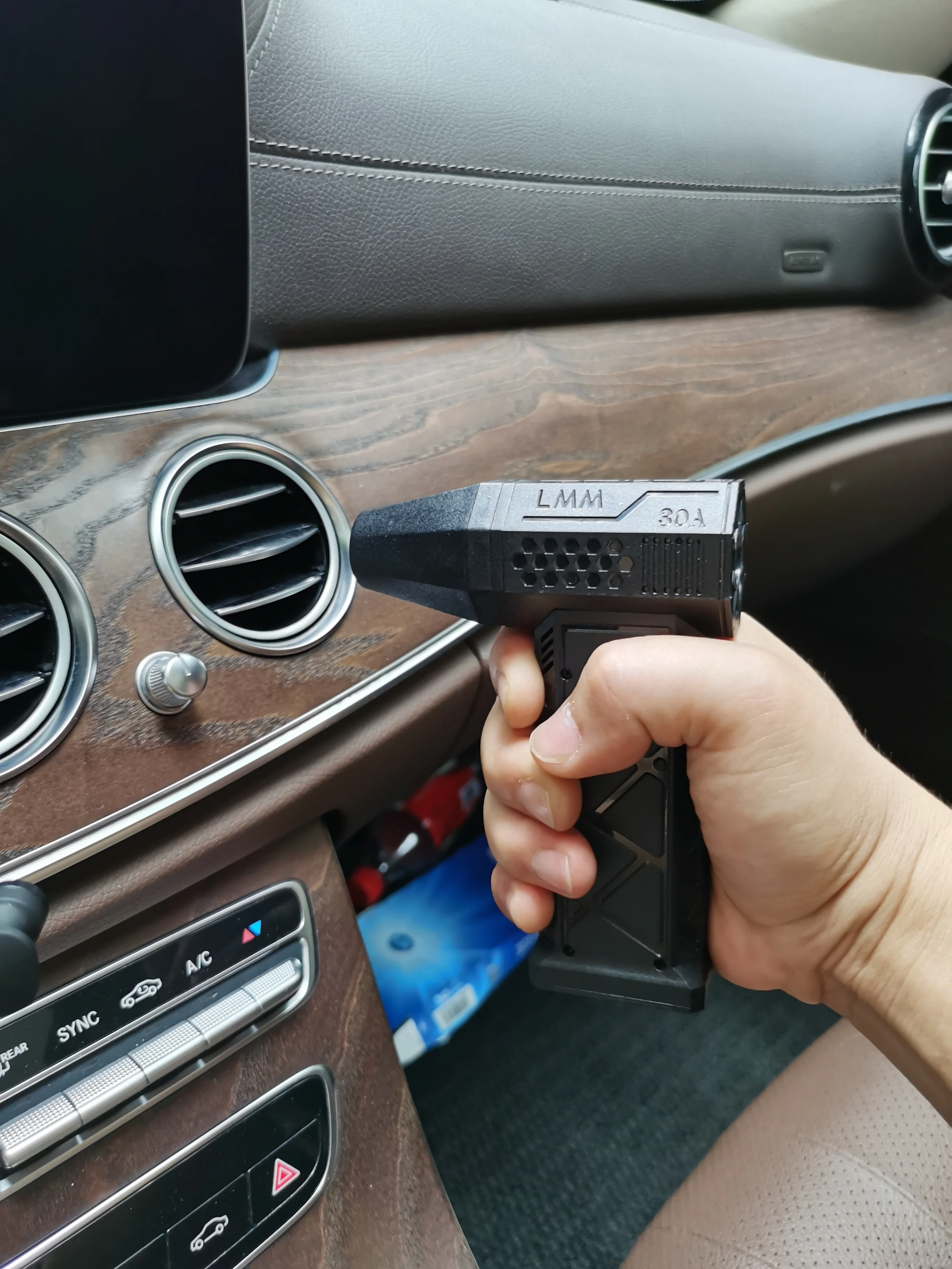 Mini Air Blower Gun Handheld Jet Blower Car Dryer Type-C Rechargeable Portable Jet Fan for Outdoors BBQ Camping Hair Drying