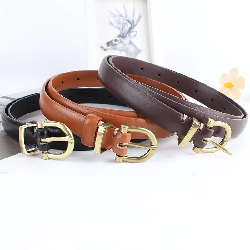 Fashion Women Belt Tiny Leather Belt Nice Waist Belt For Dress