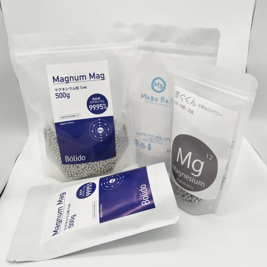 New Type In Japan Magnesium Pill  For Laundry High Pure  99.95% Mg ORP Magnesium Granular Ball