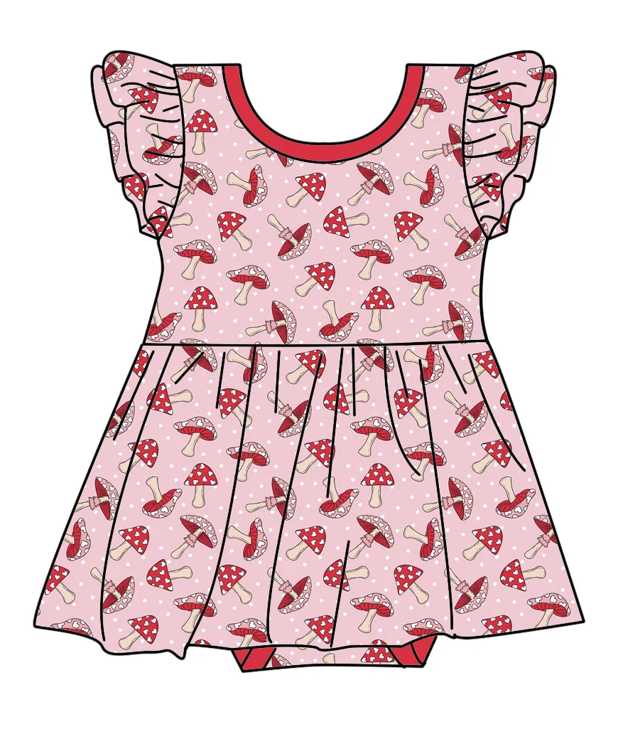 Детский бамбуковый комбинезон с узором