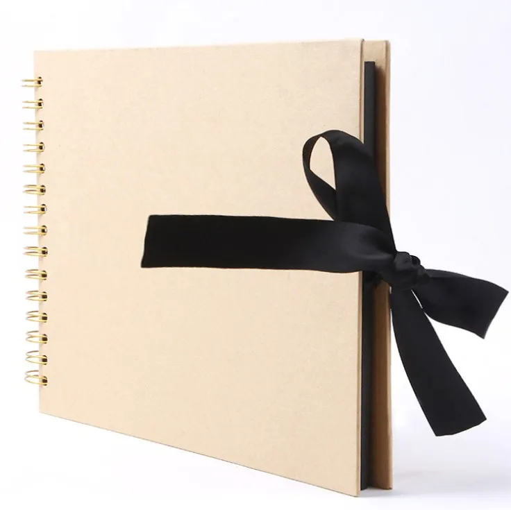 
New coil - style ribbon ribbon clip leaf - turning DIY album manual photo album 