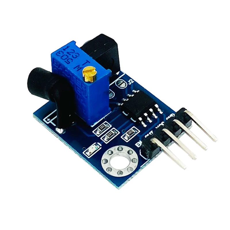 Инфракрасный модуль обхода препятствий, датчик/переключатель 38 кГц 2-120 см, регулируемый