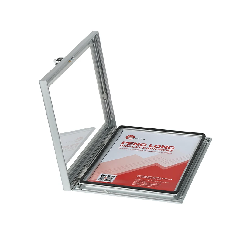 China Factory Office School Poster Case Felt/Cork Pin Board Display Case Bulletin Board