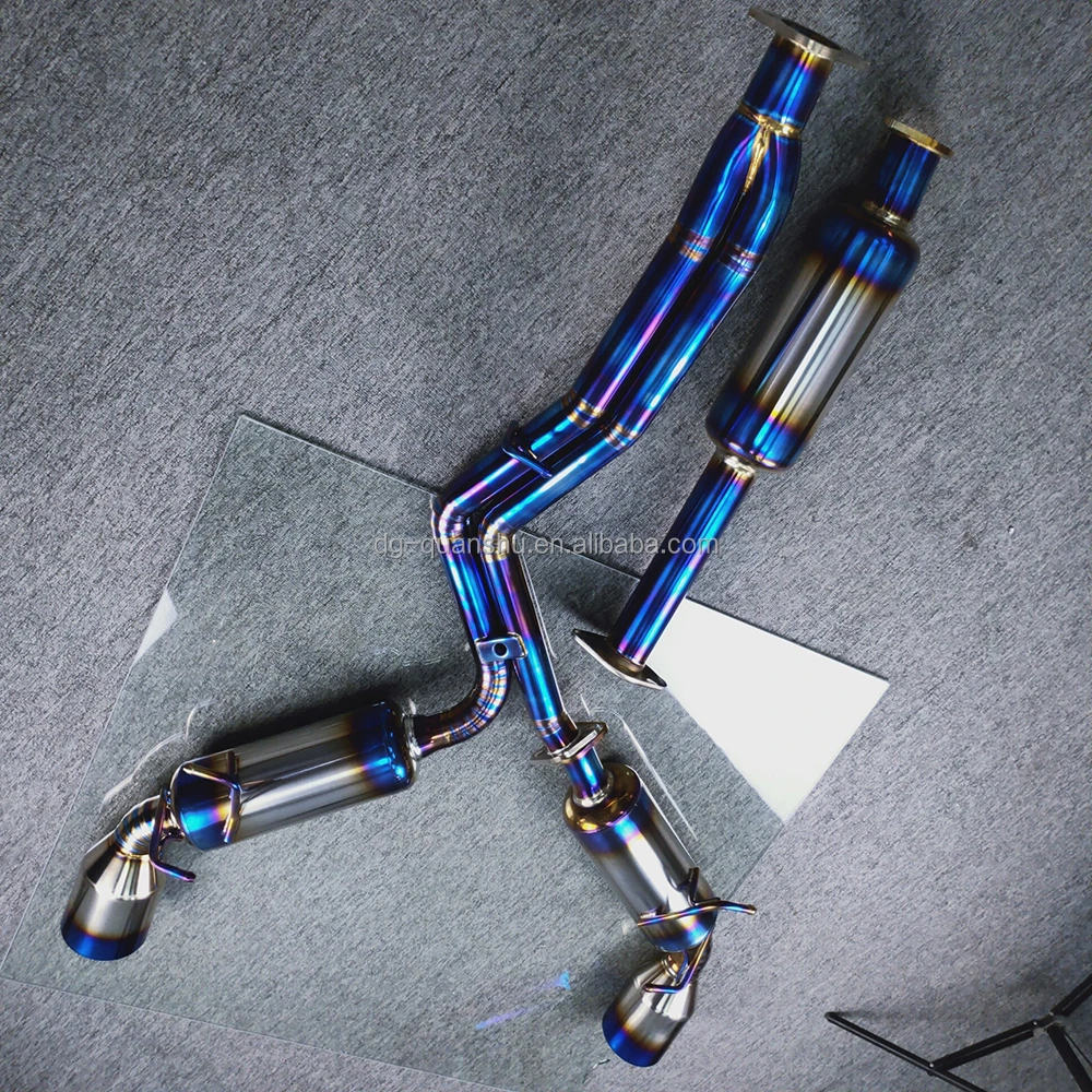 For Toyota GR86 Subaru BRZ high flow catback system Auto parts Titanium Exhaust