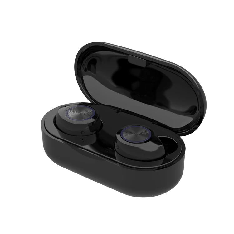 
Factory direct supply 3.5mm headphone jack TW60 Top selling headphones blue tooth 5.0 customizable water proof headphones 