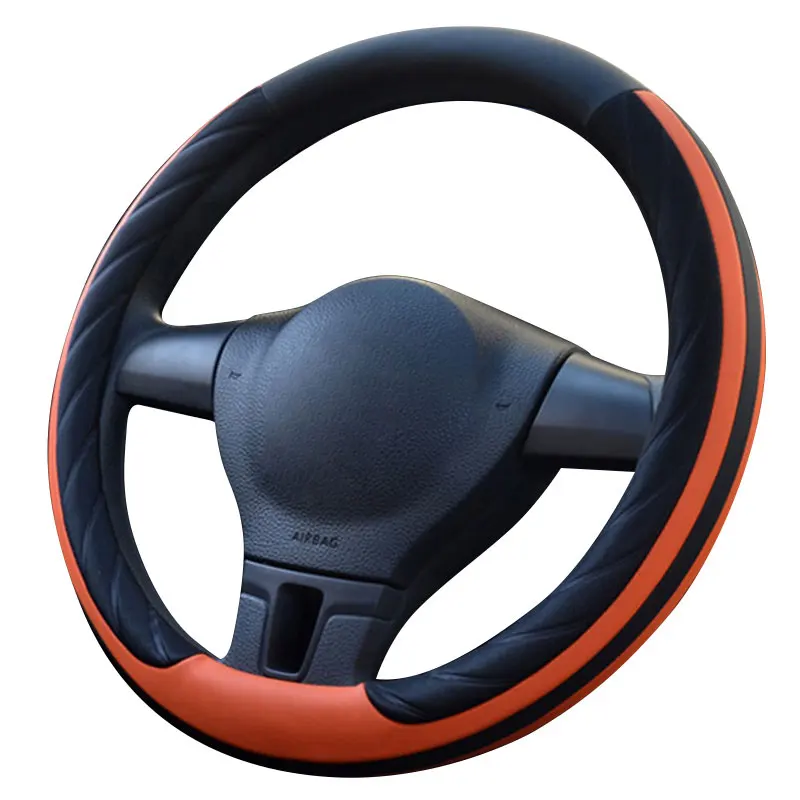 Оптовая ручная швейная крышка рулевого колеса автомобиля