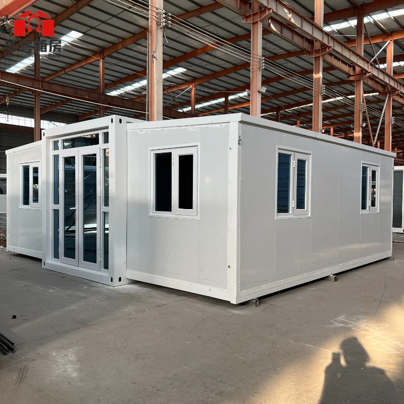 Wholesale20ft 40ft Expandable Container Prefabricated House Foldable Villa trade house expandable house for trade export