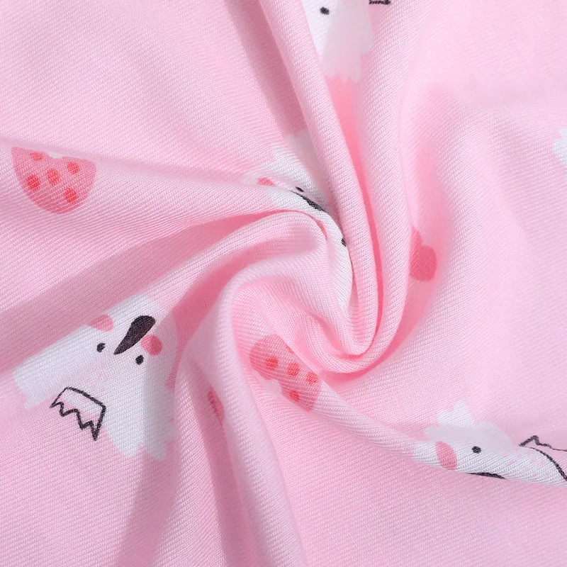 Z125 Bamboo fiber spandex printed single side knitted fabric elastic jersey spring and summer baby clothes fabric