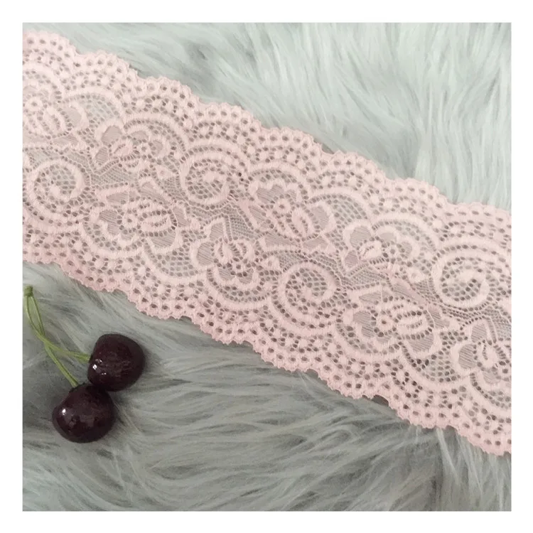 2cm-7.5cm 100% Cotton Scalloped Eyelet Trimming Lace for baby Woman Garment