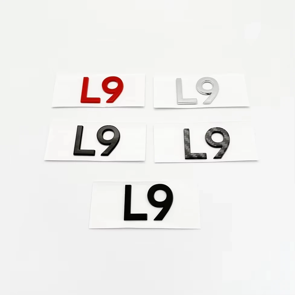 Custom Design Eco-friendly Waterproof Abs Plastic Chrome 3d Letters Car Bonnet Letters Sticker With Self-adhesive