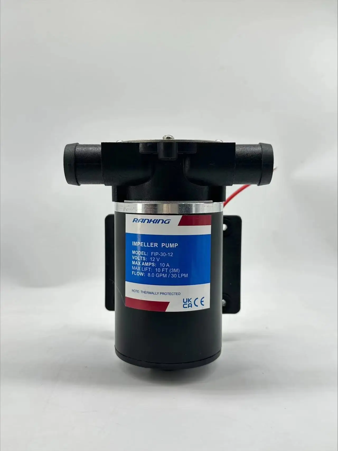 RANKING 24V  Marine Yacht Micro Solar Salt Water Pump Machine DC Self Priming Flexible Impeller Coling Circulation Bilge Pump