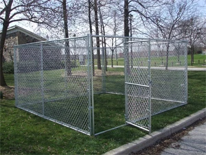 Classic 1.2*1.8m galvanized powder coated dog kennel/out door metal dog run cage/pet playpen