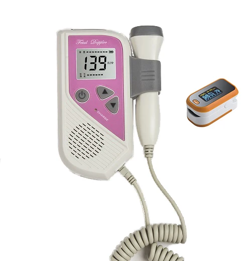 
UN-Medical FD88-1 Portable Fetal Doppler Fetal Heart Rate Moni-tor Doppler Fetal heart sound instrument 